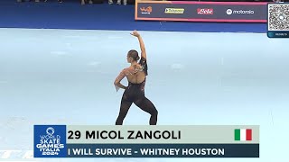 Micol Zangoli ITA  Short Program  Senior Ladies  Mundial Italia Rimini 2024 [upl. by Enom]