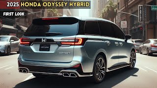 All New 2025 Honda Odyssey Hybrid Everything Know About the Next Minivan [upl. by Neelasor]