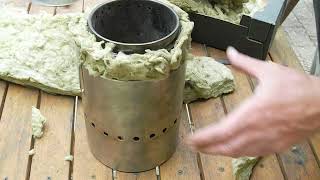 Improved Wood Gasifier Stove Insulation  Better Pot Stand [upl. by Esch]