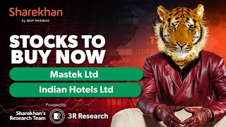 Stocks To Buy Now  Mastek Ltd and Indian Hotels Company Ltd  22nd Nov 2024 [upl. by Starbuck422]