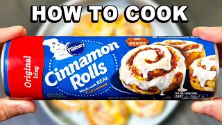 How To Make Pillsbury Cinnamon Rolls [upl. by Eidualc]