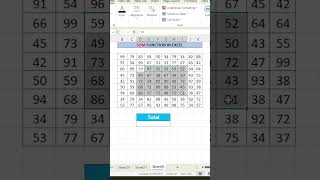SUM FUNCTION IN EXCEL  SUM SORMULA IN EXCEL  EXCEL TIPS AND TRICKS exceltricks exceltips [upl. by Platas]
