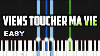 Hillsong  Viens Toucher Ma Vie  EASY PIANO TUTORIAL BY Extreme Midi [upl. by Sadinoel]