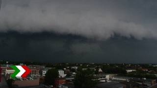 Unwetter über NRW  Bilder aus Essen [upl. by Banna103]