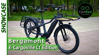 EBike 2022 Bergamont ECargoville LT Edition  Kurzvorstellung ConRad [upl. by Lemahs]