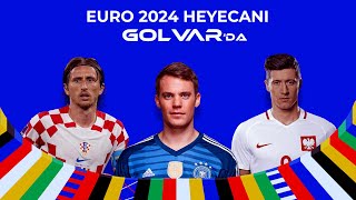 EURO 2024 HEYECANI GOLVARCOMDA YAŞANIYOR [upl. by Srini]