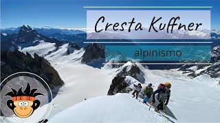 Mont Maudit  Cresta Kuffner [upl. by Yvaht]