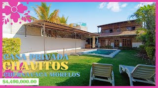 🏡 Casa PRIVADA CHAVITOS ‼️ CUERNAVACA MORELOS ✅ A 8 MIN DE PLAZA FORUM [upl. by Grayce197]