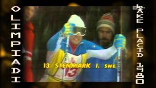 Ski alpino 1980 Olimpics Ingemar Stenmark [upl. by Roddie]