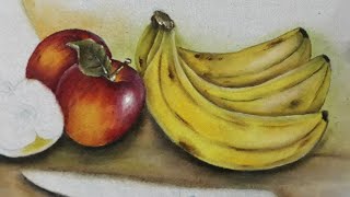 Como pintar bananas em tecido [upl. by Nyrroc632]