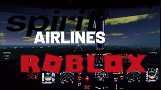 ULTRA REALISTIC Spirit Airlines Fictional Roblox Flight Project Flight [upl. by Adrahc434]