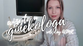 ASMR KONTROLNA WIZYTA U GINEKOLOGA poprawnie medyczny roleplay dźwięki klawiatury pełne badanie [upl. by Yliram]