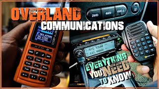 Overland Communications in the Philippines Hand held amp base radios [upl. by Margetts679]