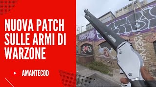 IL PROBLEMA DELLA RICARICA E DELLO SCATTO NUOVA PATCH BILANCIAMENTO ARMI WARZONE [upl. by Wight161]