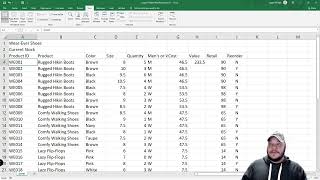 Simnet Excel 2019 In Practice  Ch 1 Guided Project 13 [upl. by Rabbi]