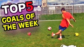 TOP 5 GOALS of the WEEK 59 2013  Best YouTube Free Kicks amp Shots [upl. by Marmaduke]