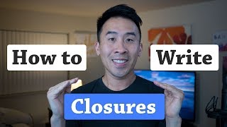 How Do You Write Closures in Swift [upl. by Enellek409]