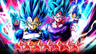 Dragon Ball Legends THE ULTIMATE TEAMUP 14 STAR SSBKK GOKUSSBE VEGETA TEAR THROUGH EVERYTHING [upl. by Baylor]