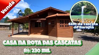 Chácara com casa de madeira nobre em Maquiné Barra do Ouro  6 km da cascata do Garapiá 😱😍 [upl. by Ahsiya]