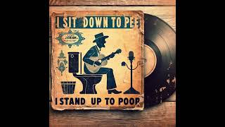 I Sit Down to Pee I Stand Up to Poop  Loo Jackson countrymusic [upl. by Attenat]