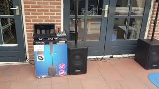 VONYX 1500 WATT sound test [upl. by Greysun]