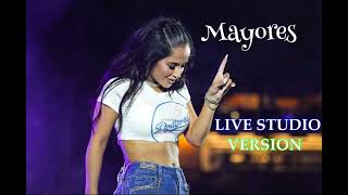 Becky G TOUR  Mayores Live Studio Version [upl. by Cardew]