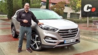 Hyundai Tucson SUV  Prueba  Análisis  Test  Review en español  cochesnet [upl. by Adiarf]