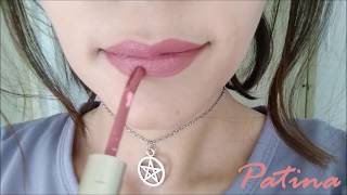 STAY ALL DAY LIQUID LIPSTICK STILA Patina [upl. by Freedman]