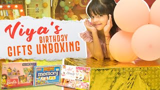 Viyas Birthday Gifts Unboxing  Princess Viya  Infinitum Media [upl. by Sachs]