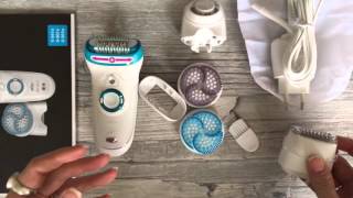 Braun Silképil 9 SkinSpa Epilierer  ViNiblog packt aus [upl. by Cristine]