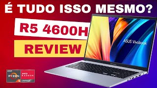 Notebook Asus VivoBook 15 M1502IA com AMD Ryzen 5 4600H Vale a Pena Review [upl. by Renee]