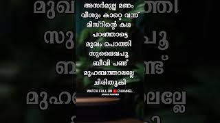 Asarmulla Manam Veeshum Kaatte  Song With Lyrics [upl. by Devonne]