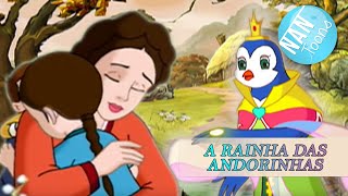 RAINHA DAS ANDORINHAS filme completo para crianças  desenhos animados  animação [upl. by Weinrich]