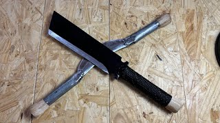 I made a machete out of scrap iron [upl. by Mendelson926]