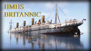 The Sinking of the Britannic  A Minecraft Short Film [upl. by Braca]