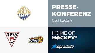 03112024  Pressekonferenz  TEV Miesbach vs EHC Waldkraiburg [upl. by Noirad]