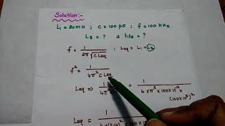 Problems Solved  Hartley Oscillator  Electronic Circuits II [upl. by Kimberlee392]