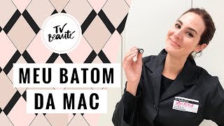 Meu batom da MAC vlog  TV Beauté  Vic Ceridono [upl. by Dnomaj]