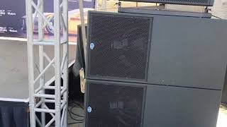 Danley Sound labs TH18XL Subs at the SA Festival of Motoring this Past weekend news audio [upl. by Nylakcaj904]