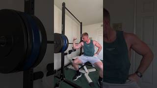 New bench PR 275 lbs for 2 reps benchpress homegym strength garagegym bodybuilding youngla [upl. by Eirod]