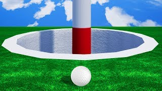 PLAYING ON A GIANT GOLF COURSE Golf It [upl. by Brom]