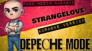 Depeche Mode  Strangelove Karaoke Version Instrumental  PMK [upl. by Alilahk]