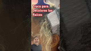 Truco para decolorar el cabello By RICARDOLUENGOPELUKEROS [upl. by Aicelef]