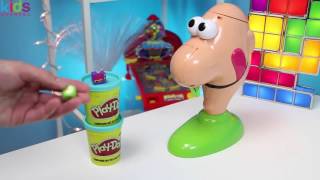 Gooey Louie GROSS Slimy Boogers Fun amp Easy Nose Picking Family Game  Kidschanel [upl. by Gairc]