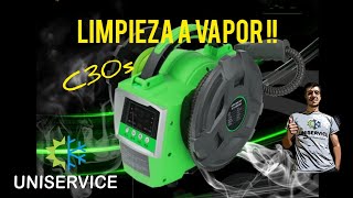 WIPCOOL C30S Maquina de limpieza a vapor e hidrolavadora para aire acondicionados [upl. by Pavlov82]