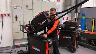 X8 MIG Welder highlights  Counterbalance arm [upl. by Tedi]