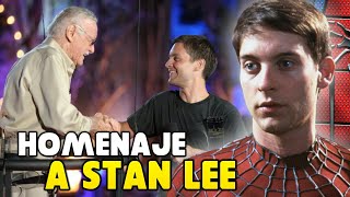 HOMENAJE DE TOBEY MAGUIRE SPIDERMAN A STAN LEE  Scream Awards 2009 [upl. by Alraep]