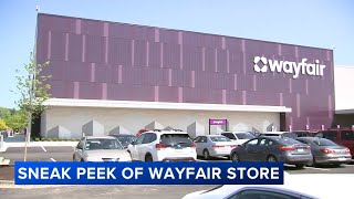 Wayfair opening first ever brickandmortar store in Wilmette [upl. by Siraval]