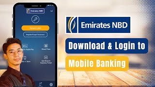 How to Download amp Login Emirates NBD Mobile Banking App [upl. by Noiek]