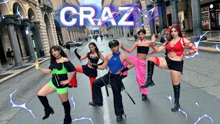 KPOP IN PUBLIC  24h CHALLENGE LE SSERAFIM 르세라핌  CRAZY Dance Cover by UNCODED CREW from Italy [upl. by Valdemar]